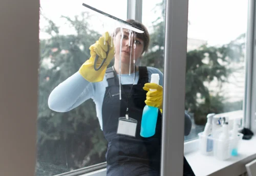 Nettoyage de vitres intérieures et extérieures à Voiteur